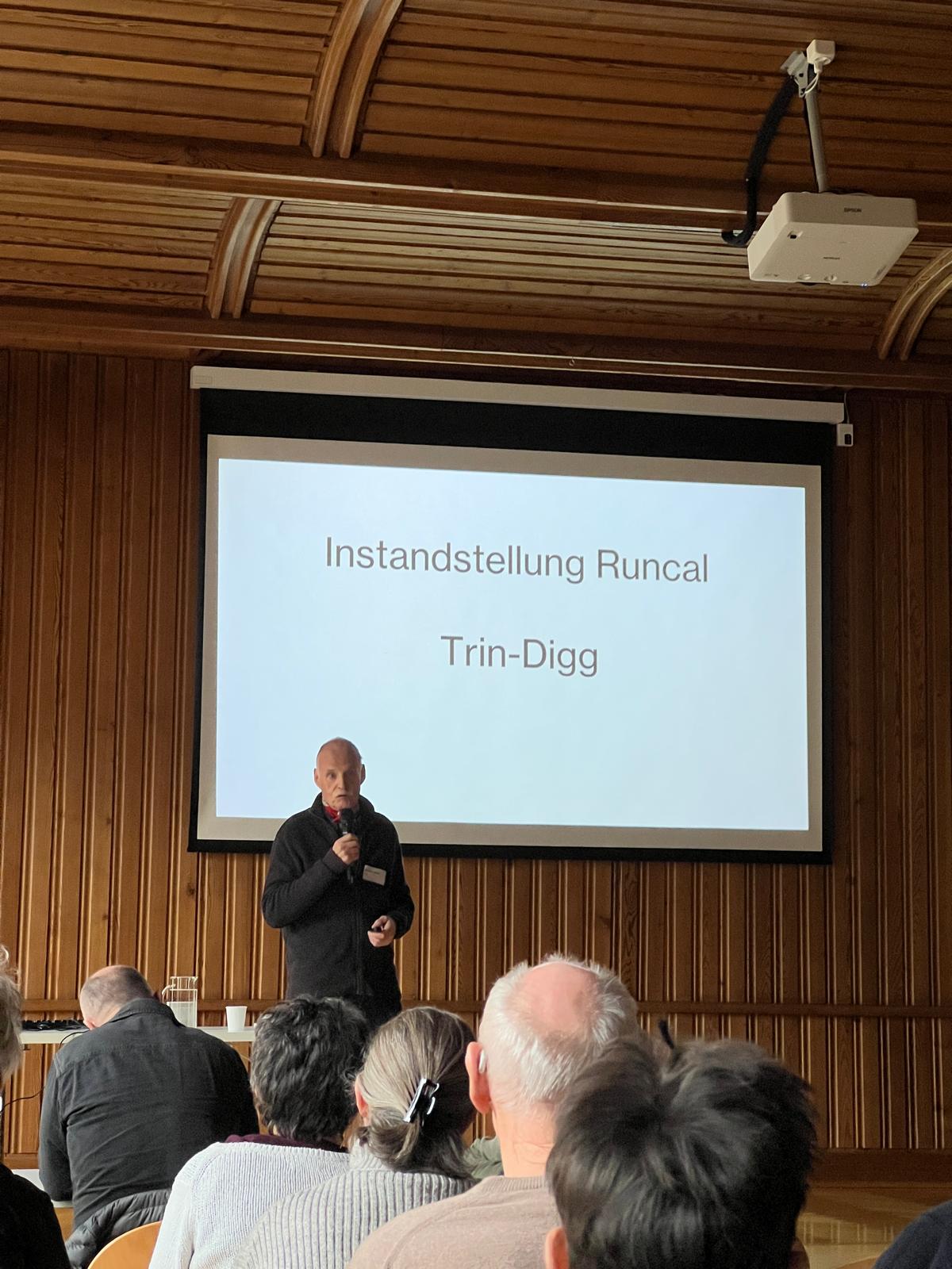 Traditioneller Bewässerungsgraben